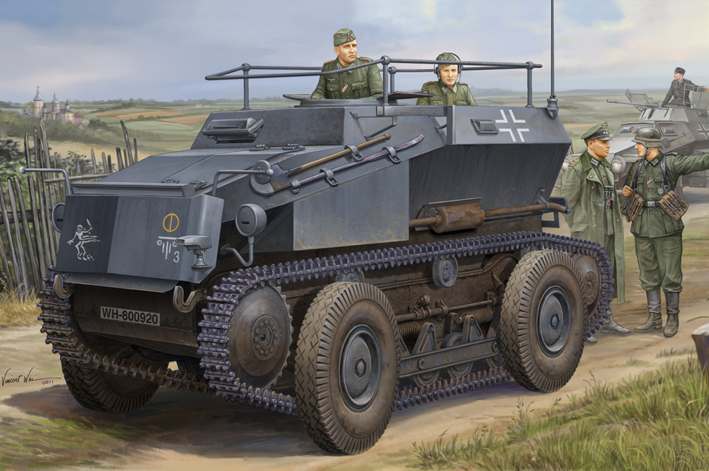 German Sd.Kfz.254 Tracked Armoured Scout Car  82491