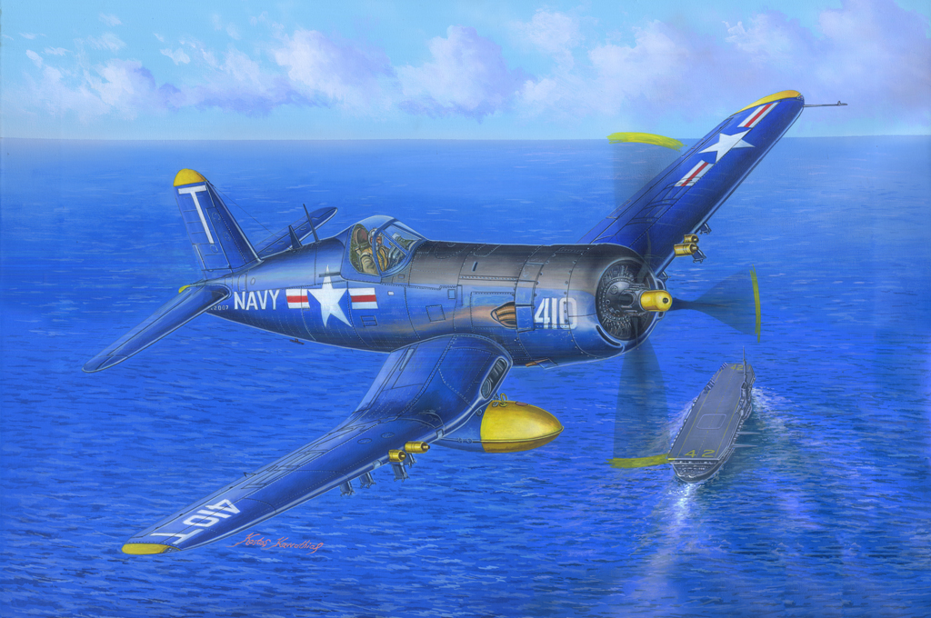 美国F4U-5“海盗”战斗机80389