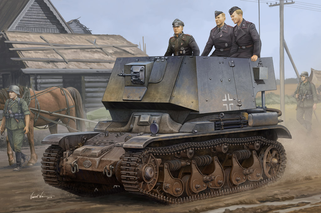 Befehlsfahrzeug auf Fgst. Pz.Kpfw.35 R 731(f)  83809