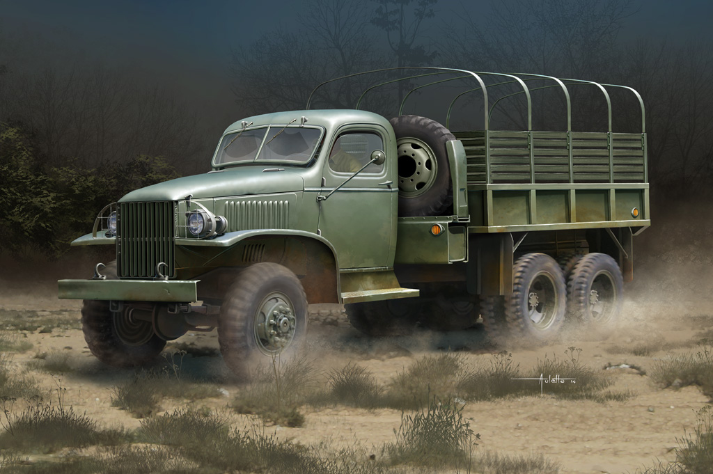 US GMC CCKW-352 Steel Cargo Truck  83831