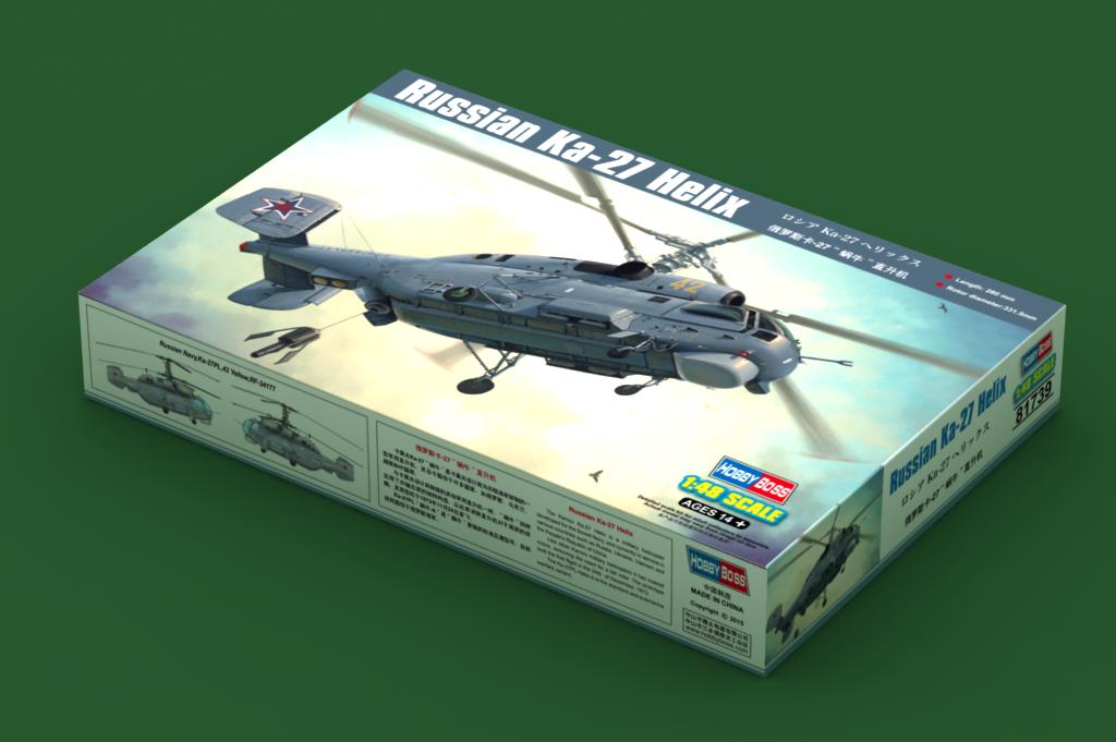 Russian Ka-27 Helix 81739-1:48-HobbyBoss