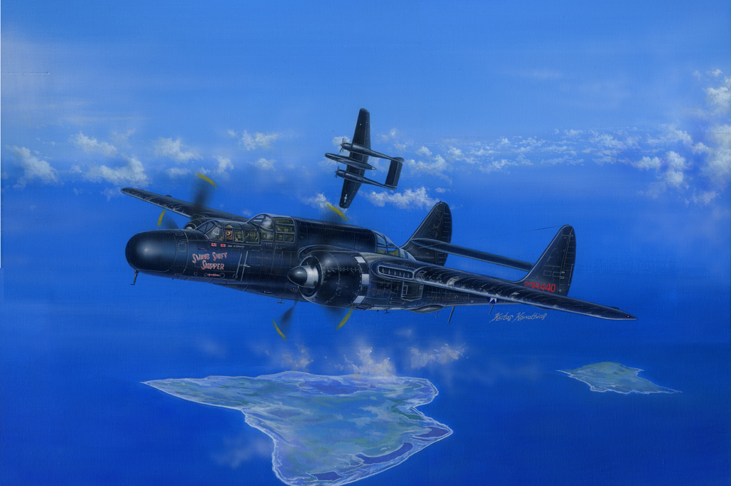 美国P-61B“黑寡妇”战斗机81731