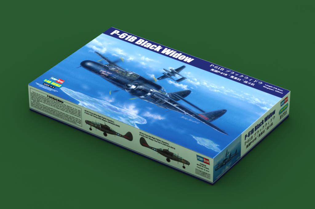 レベル 待た 1/48 P-61B ブラック ウィドー 04887