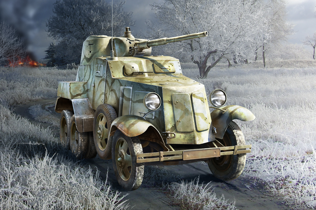Soviet BA-10 Armor Car 83840