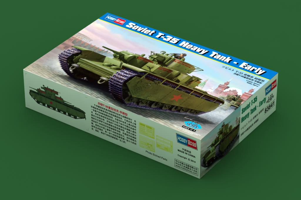 Soviet T-35 Heavy Tank - Early 83841-1:35-HobbyBoss