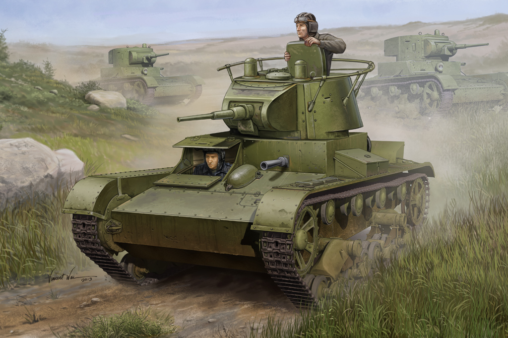 Soviet T-26 Light Infantry Tank Mod.1938   82497