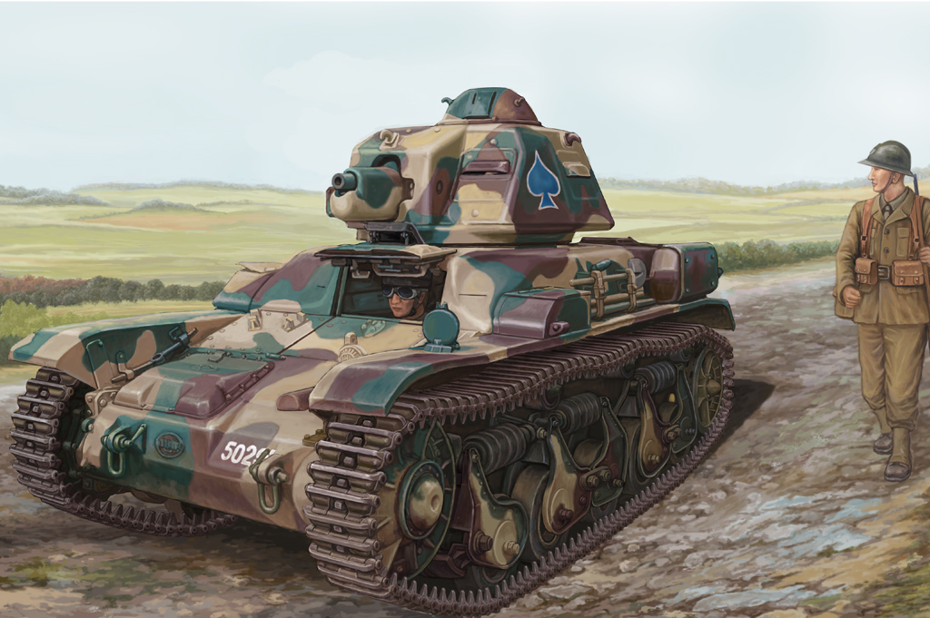 French R35 Light Infantry Tank 83806