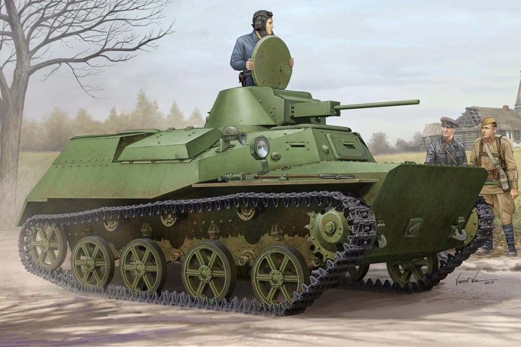Russian T-30S Light Tank  83824
