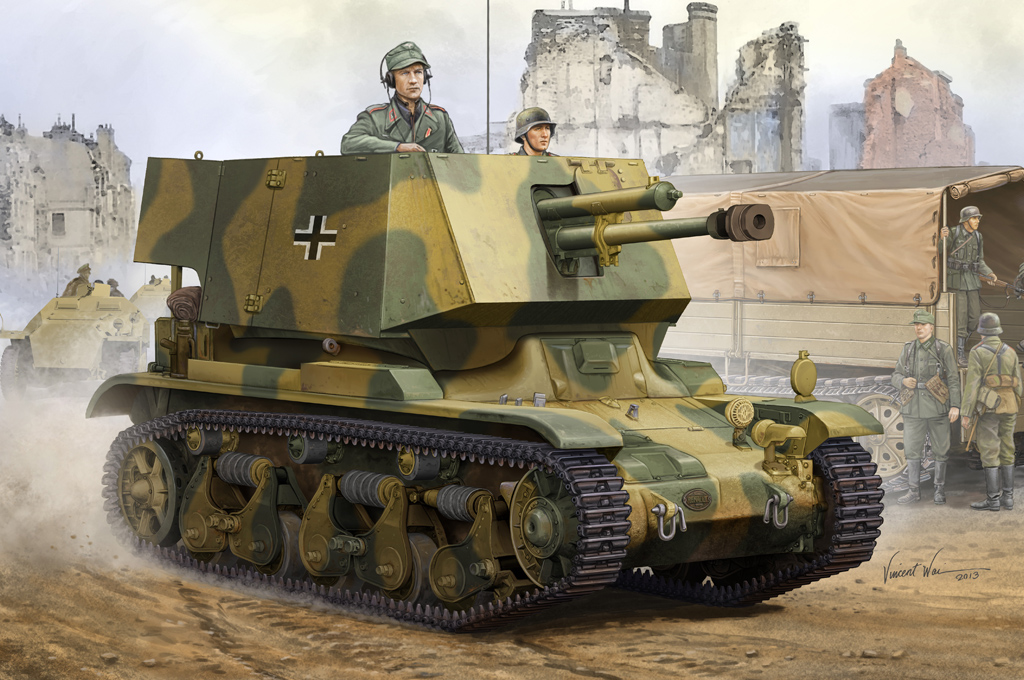 德国Pz.Kpfw.35 R 731(f) 47毫米自行反坦克炮83807