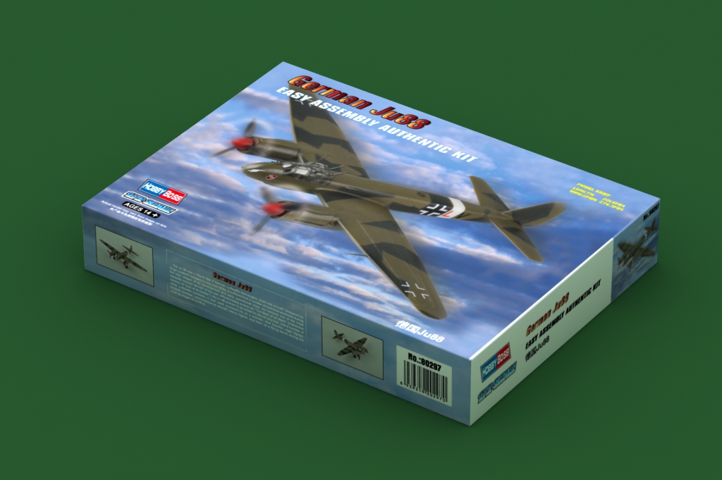 German Ju88 1/72 Aircraft HobbyBoss Model Plane Kit 80297 for sale online 