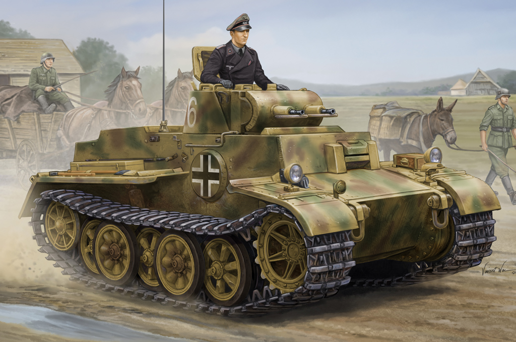 German Pzkpfw.I Ausf.F (VK18.01)-Late  83805