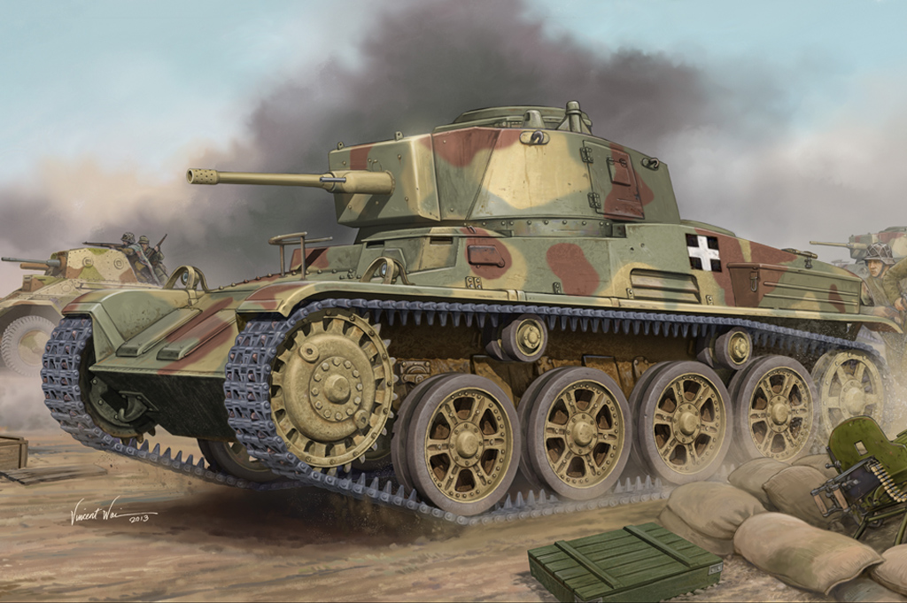 Hungarian Light Tank 43M Toldi III(C40)  82479