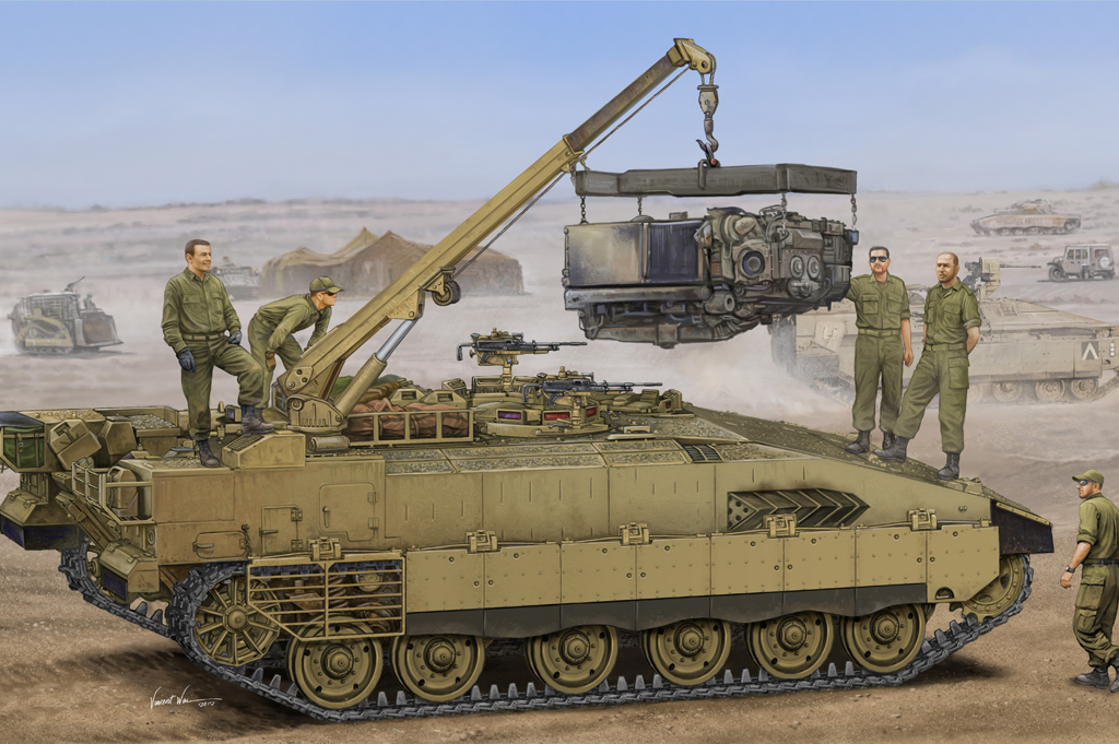 以色列“梅卡瓦”装甲抢修车82457