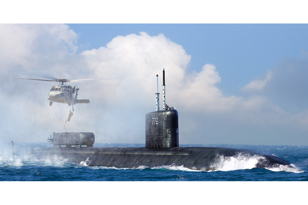 美国海军“格林威利”号攻击核潜艇SSN-772  83531