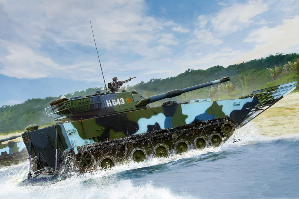 PLA ZTD-05 AAAV 82484-1:35-HobbyBoss