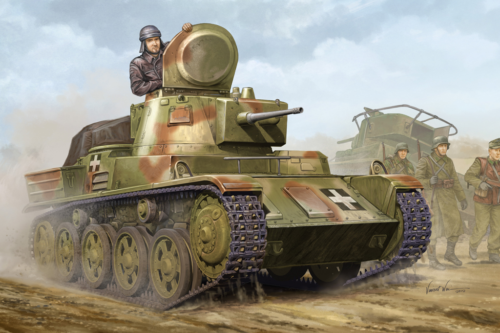 Hungarian Light Tank 38M Toldi II(B40)  82478
