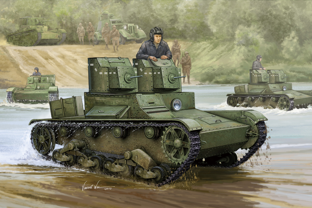Soviet T-26 Light Infantry Tank Mod.1931  82494