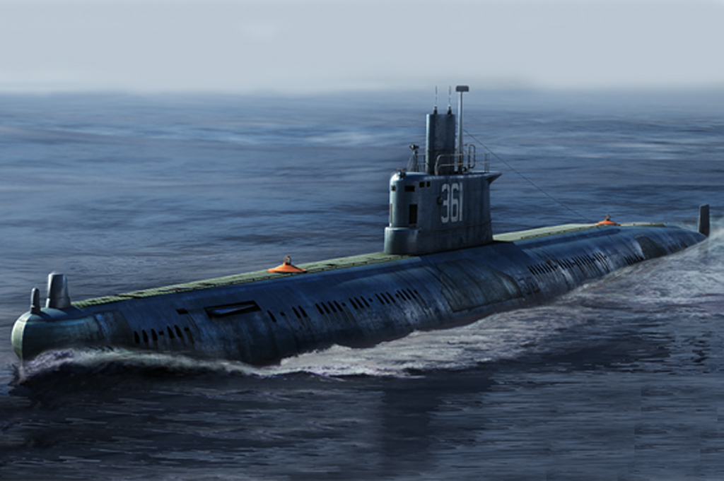 中国海军035“明”级潜艇83517