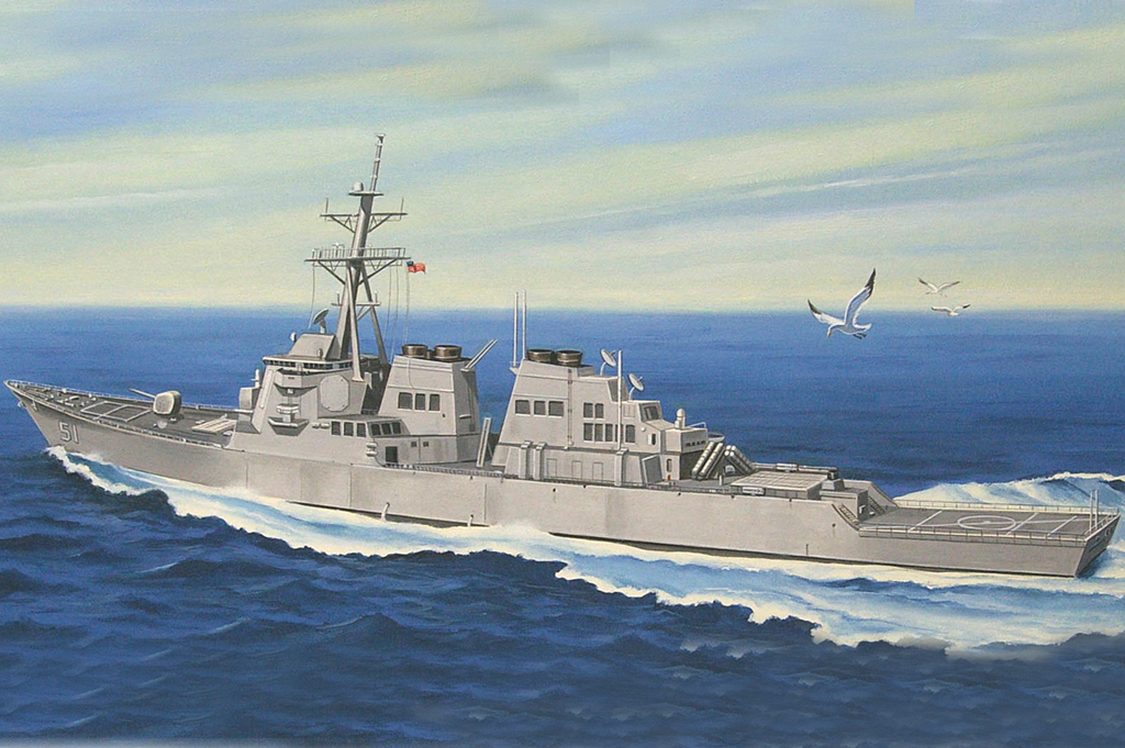 美国海军DDG-51“阿利.伯克”号导弹驱逐舰83409