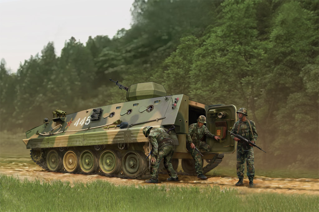 中国ZSD89装甲输送车82472-1/35系列-HobbyBoss模型