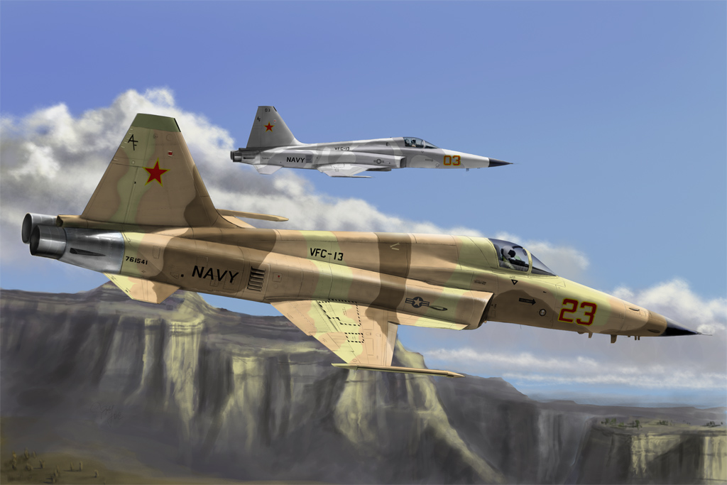 美国F-5E“虎”II型战斗机80207