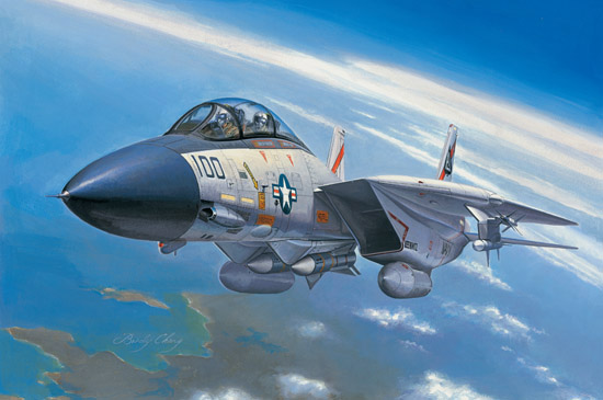 美国F-14A“雄猫”战斗机80276