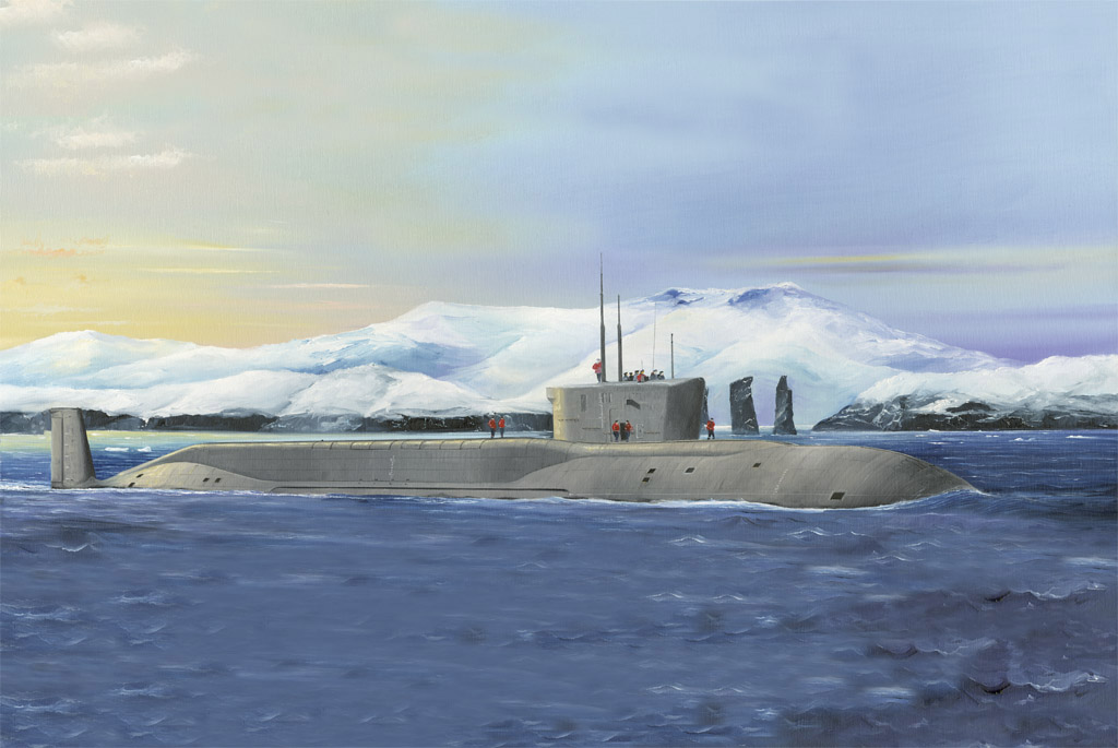 俄罗斯海军“北风之神”级核潜艇-“尤里.多尔戈鲁基”号83520