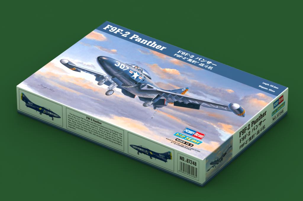 F9F-2 Panther 87248-1:72-HobbyBoss
