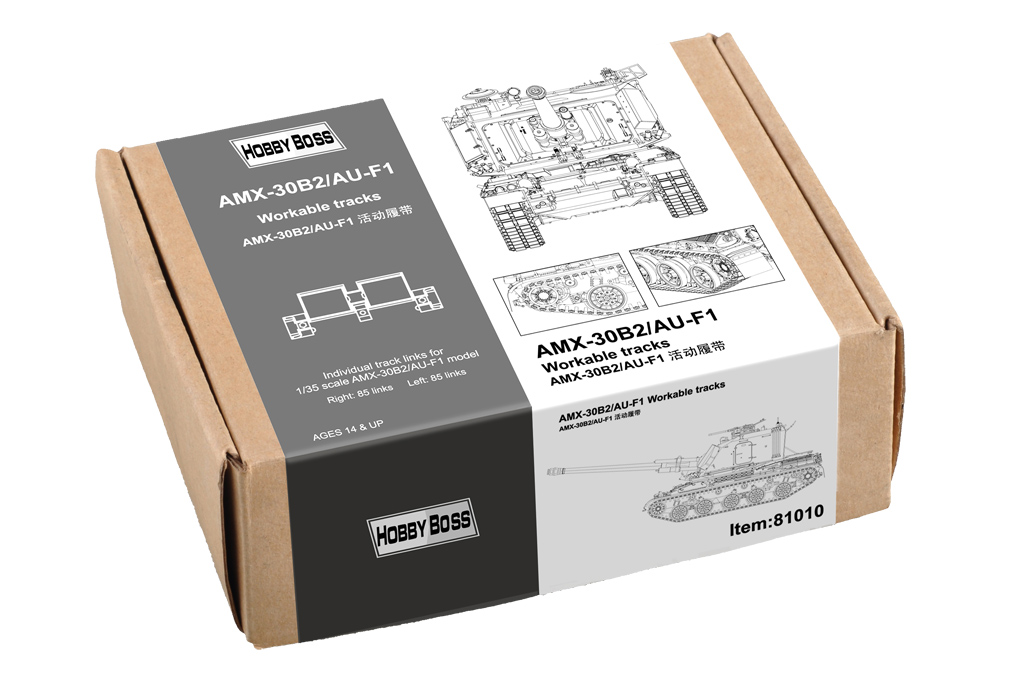 AMX-30B2/AU-F1 Workable Tracks 81010