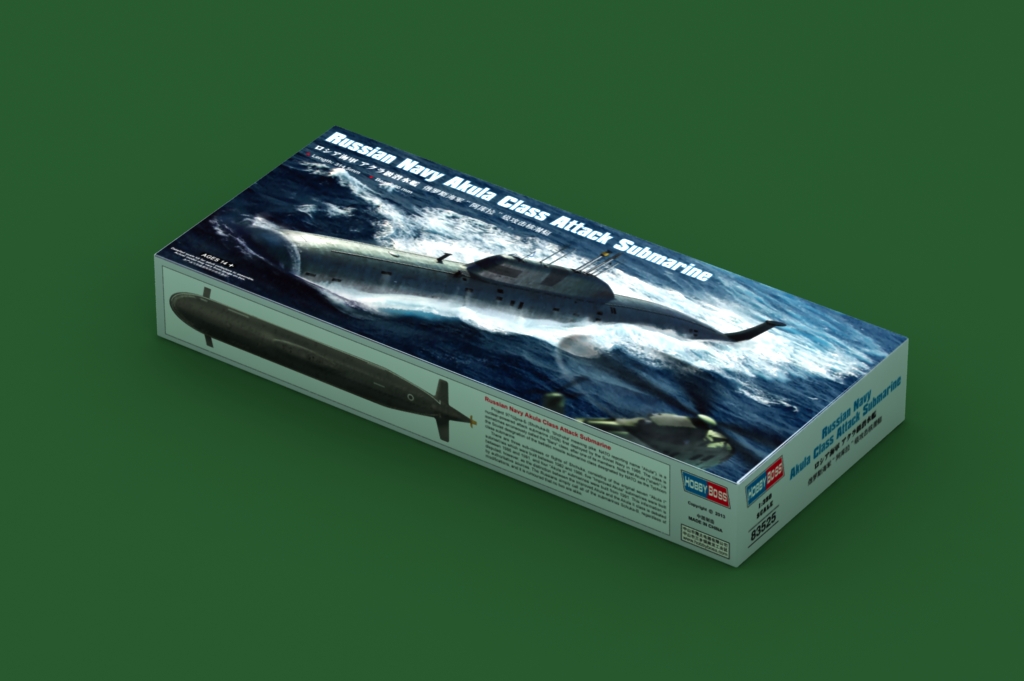 Russian Navy SSN Akula Class Attack Submarine 83525-1:350-HobbyBoss