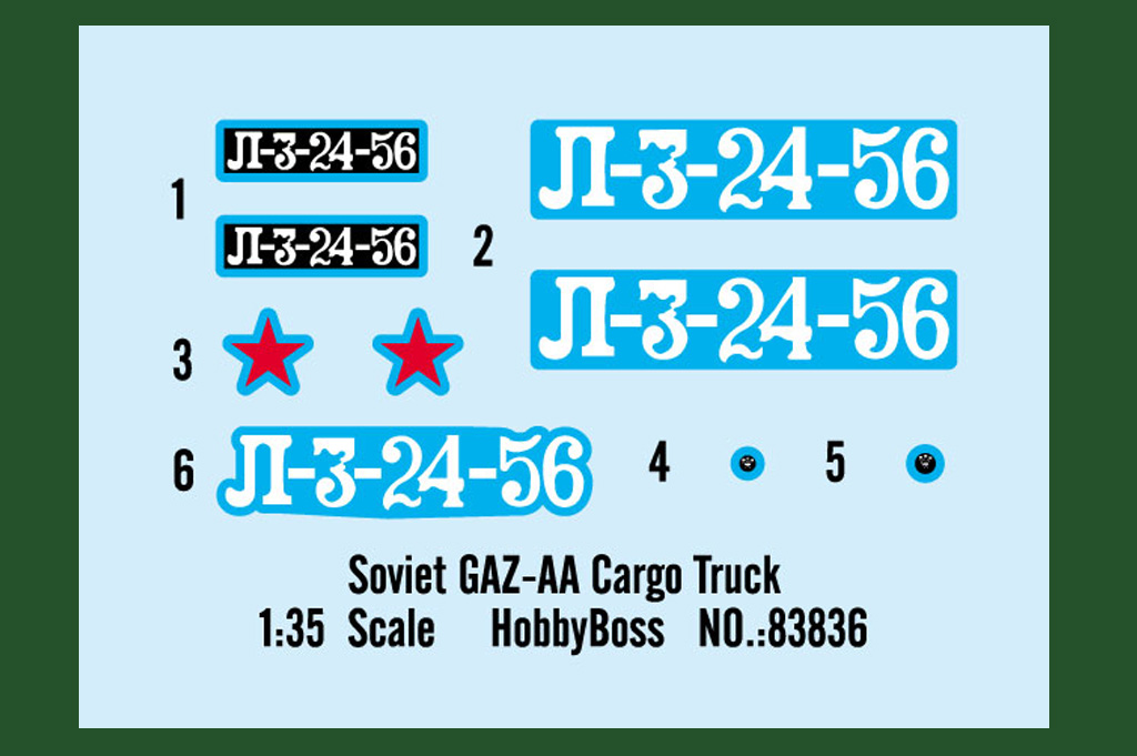 Kit Maquette Hobbyboss 1/35 - Camion Soviétique GAZ-AA - Réf. 83836 - Neuf - Plastique - 14+