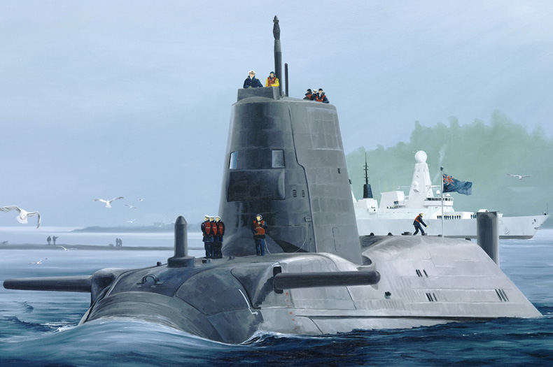 英国"机敏"号攻击核潜艇83509