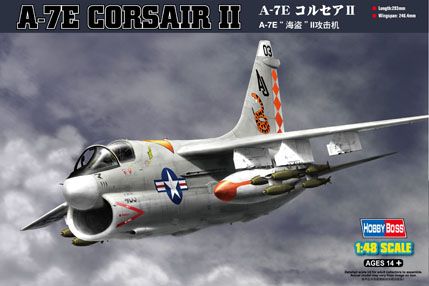 A-7E Corsair II 80345-1:48-HobbyBoss