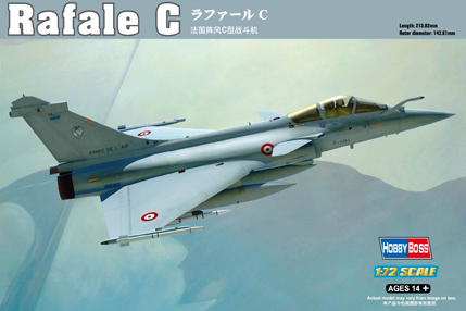 法国阵风C型战斗机87246-1/72系列-HobbyBoss模型