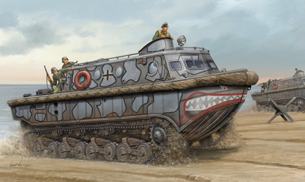 【オンライン限定商品】  German 82433-1 production Medium (LWS) Land-Wasser-Schlepper 戦記、ミリタリー
