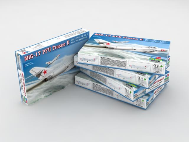 MiG-17 PFU Fresco E 80337-1:48-HobbyBoss