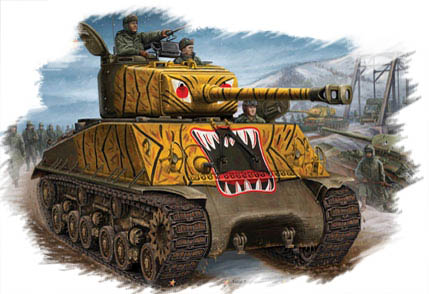 U.S M4A3E8  TANK   84804