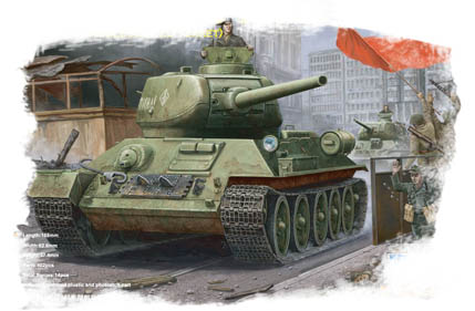 苏联T-34/85(1944年型斜角焊接炮塔)坦克   84809