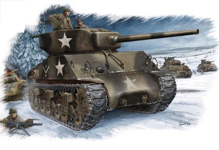 U.S M4A3 (76W)  TANK  84805