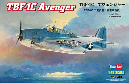 TBF-1C Avenger  80314