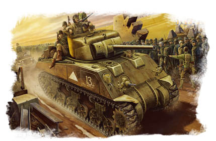 U.S M4  TANK (Mid –Model) 84802