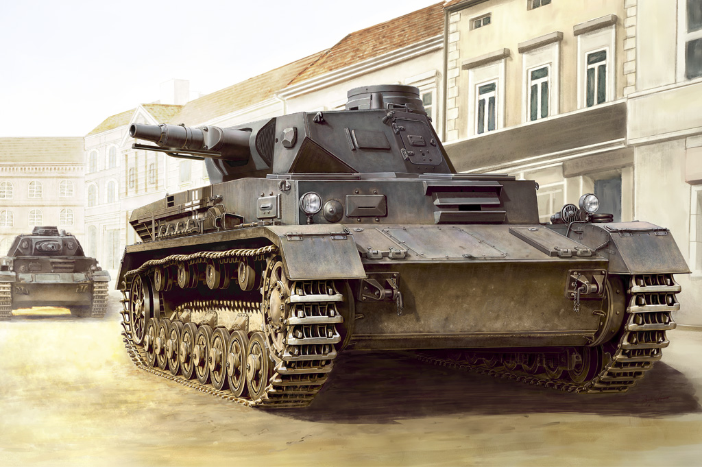 German Panzerkampfwagen IV Ausf C 80130-1:35-HobbyBoss