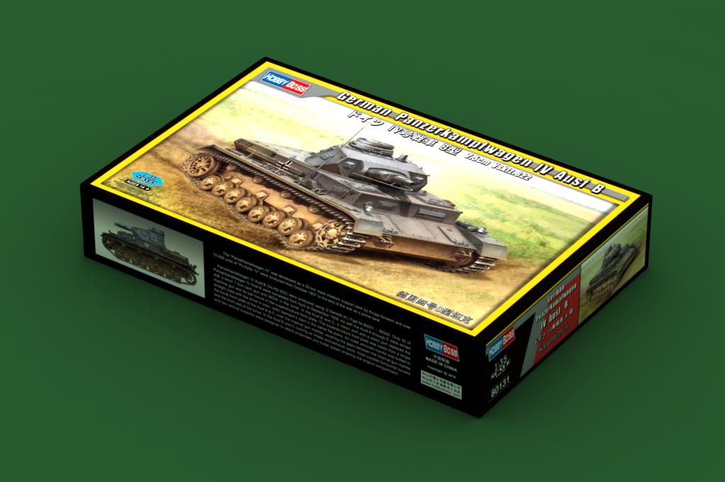 German Panzerkampfwagen IV Ausf B 80131-1:35-HobbyBoss
