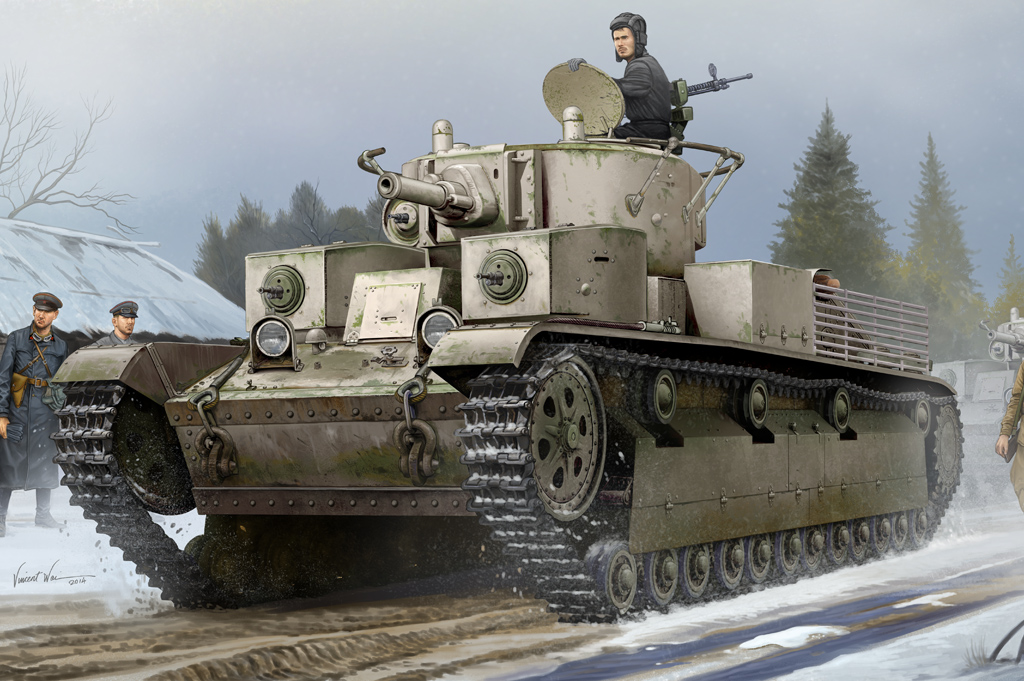 Soviet T-28 Medium Tank (Riveted) 83853