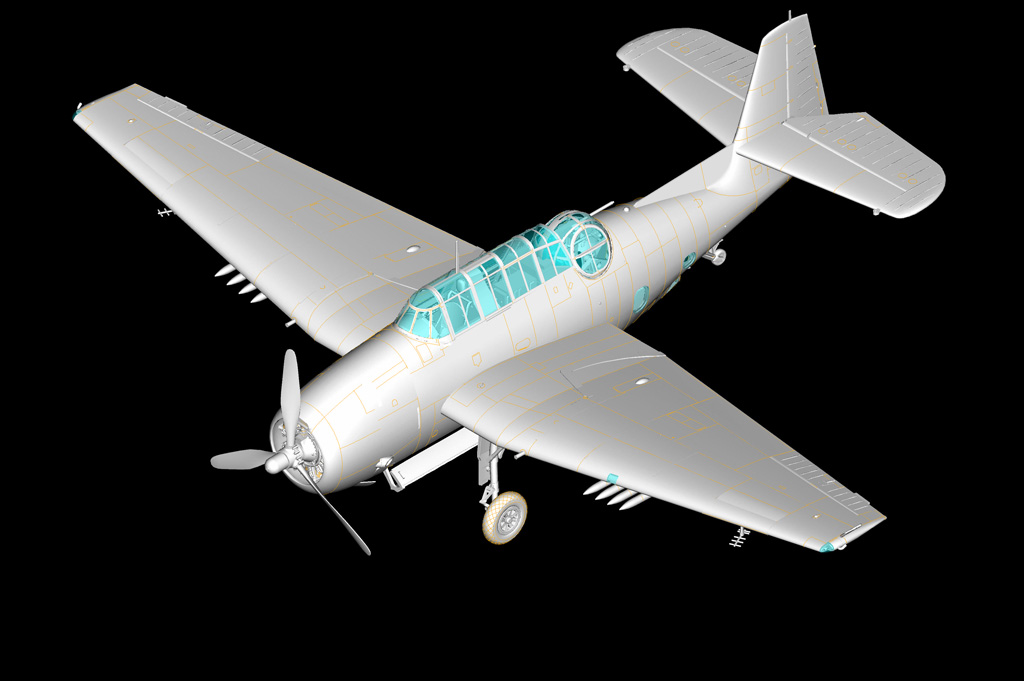 British Fleet Air Arm Avenger Mk 1 80331148HobbyBoss