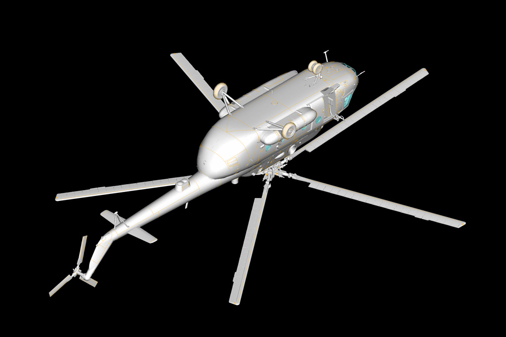 Mi-8t Hip-c 1/72 Aircraft HobbyBoss Model Plane Kit 87221 for sale online 