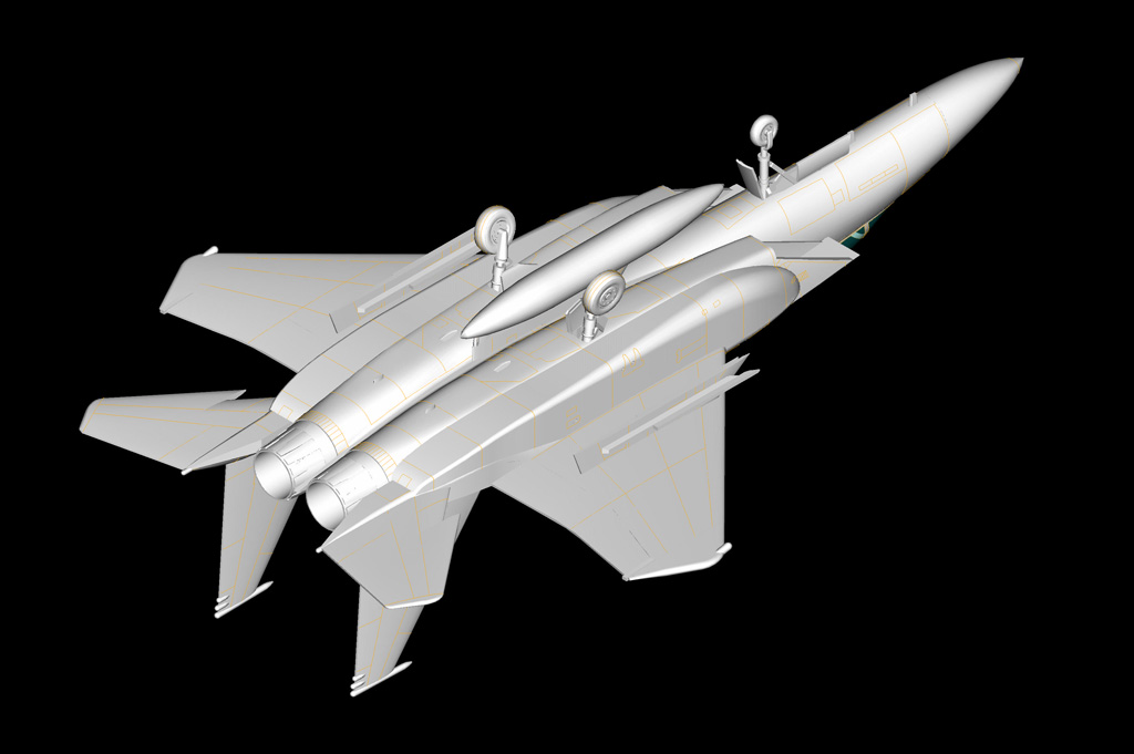 F-15E Strike Eagle Strike fighter 80271-1:72-HobbyBoss