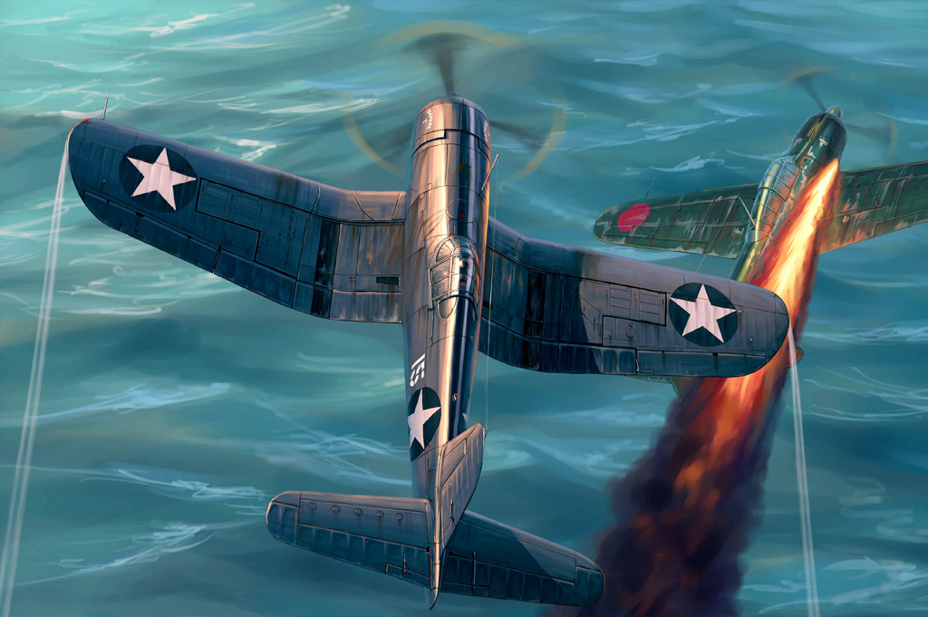 美国F4U-1“海盗”战斗机(后期型)  80382