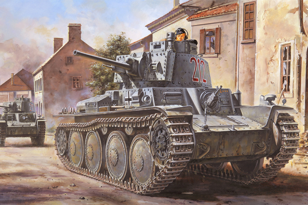 德国Pz.Kpfw.38(t) Ausf.B坦克 80141
