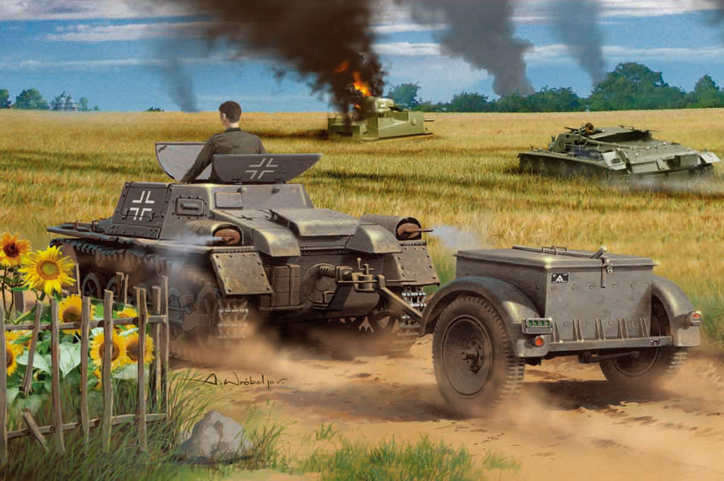 德国1号坦克A型弹药搬运车 80146